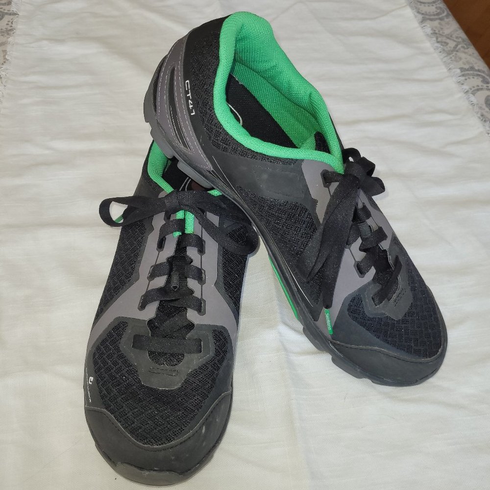 SHIMANO 2017 Men's Commuter/Tour Cycling Shoes - SH-CT41L - EU 42 - US 8.3